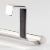 iDesign Forma Over-the-Cabinet Towel Bar - Silver Perspective: right