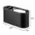 iDesign Dental Station - Matte Black Perspective: right