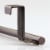 iDesign Forma Over-the-Cabinet Towel Holder - Bronze Perspective: right