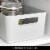 InterDesign Eco Recycled Plastic Large Bin with Handles - Gray Perspective: right