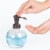 InterDesign York Round Glass Pump Soap Dispenser - Bronze Perspective: right