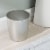 InterDesign Hamilton Metal Wastebasket - Satin Perspective: right