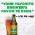 Sierra Nevada® Brewing Co. Pale Ale Single Bottle Perspective: right