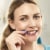 TEPE Interdental Brush Extra Soft Cleaners - Dental Brushes Between Teeth 25 Pk, Purple 1.1mm Perspective: right