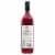 Lakeshore Farms Natural Cranberry Fruit Wine Perspective: right