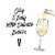 Dark Horse Brut California Sparkling Wine Perspective: right
