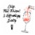 Dark Horse Brut Rose California Sparkling Wine Perspective: right