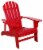 Leigh Country Classic Adirondack Chair - Red Perspective: right