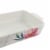 Martha Stewart White Floral Ceramic Baker Set Perspective: right