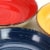 Gibson Color Speckle 4 Piece Stoneware Pasta Bowl Dish Set, Assorted Colors Perspective: right