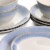 Martha Stewart White & BlueReactive Dinnerware Set Perspective: right