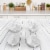 Martha Stewart Ceramic Tidbit Dish Set - White Perspective: right