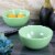 Martha Stewart Jadeite Glass Serving Bowls - 2 Pack - Jade Green Perspective: right
