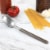 Martha Stewart Gray Stainless Steel Spoon Perspective: right