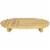 Sadler 13.5" Footed Serving Tray Perspective: right