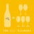 FRE Alcohol-Removed Chardonnay White Low Calorie Non Alcoholic Wine Perspective: right