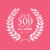 SEAGLASS Rose Wine Perspective: right