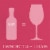 Sutter Home White Zinfandel California Pink Wine 4 bottles/ 187 ml Perspective: right