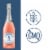 French Blue Brut Rose Sparkling France Wine Perspective: right