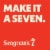 Seagram's 7 Crown American Blended Whiskey Perspective: right