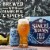Samuel Adams Cold Snap Seasonal Beer Perspective: right