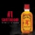 Fireball Hot Cinnamon Blended Whiskey Perspective: right