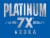 Platinum 7X Seven Times Distilled Extra Smooth Vodka Perspective: right