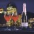 Champagne Nicolas Feuillatte Réserve Exclusive Rosé Champagne French Rosé Sparkling Wine Perspective: right