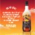 Malibu Black Coconut Flavored Rum Perspective: right