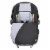 Baby Trend Ally Newborn Baby Infant Car Seat Travel System with Cover, Stormy Perspective: right