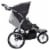 Baby Trend Expedition EX Swivel Travel Jogging Double Baby Stroller, Griffin Perspective: right
