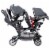 Baby Trend Sit N' Stand Easy Fold Travel Toddler/Baby Double Stroller, Magnolia Perspective: right