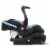 Baby Trend Secure Snap Gear 35 Infant Car Seat with 3 Panel Canopy, Purest Blue Perspective: right