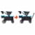 Baby Trend Expedition 2 in 1 Push or Pull Stroller Wagon Plus w/ Canopy, Blue Perspective: right
