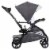 Baby Trend Sit N' Stand 5 in 1 Shopper Stroller with Canopy and Basket, Magnolia Perspective: right