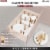 Rev-A-Shelf 39x21 Trimmable Pegboard Drawer Organizer with 16 Pegs, 4DPS-3021 Perspective: right