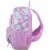 Fuel Crystal Clear Triple Decker Backpack - Peach/White Perspective: right