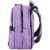 Bodhi Baby Rubin Weekender Tech Diaper Backpack - Purple Chambray Perspective: right