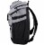 Fuel Barrier Top-Loading Backpack w/ Insulated Zip-Cooler Flap Pocket - Light Grey Chambray Perspective: right