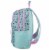 Fuel Deluxe Backpack/Lunch Bag Combo - Pink/Blue Perspective: right