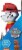Paw Patrol Marshall Action Bubble Blower & Bubble Mix Perspective: right