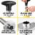 Zulay Kitchen Stainless Steel Pineapple Corer - Black Perspective: right