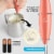 Zulay Kitchen MILK BOSS Milk Frother With Stand - Deluxe Orange Perspective: right