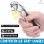 Zulay Kitchen Garlic Press - Noble Chrome Perspective: right