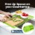 Zulay Kitchen Multipurpose Roll Up Sink Drying Rack - Green Large Perspective: right