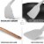 Zulay Kitchen Premium Silicone Spatula (12.5 inch) - Flexible & Heat Resistant Rubber Spatula Perspective: right