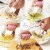 Zulay Kitchen Dough Blender and Pastry Cutter - Pink Perspective: right