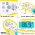 Zulay Kitchen Digital Meat Thermometer - Yellow Perspective: right