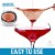 Zulay Kitchen Cone Shaped Cocktail Strainer - Rose Gold Perspective: right