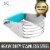 Simple Craft Pastry Dough Cutter with Comfortable Grip Handle - Blue Perspective: right